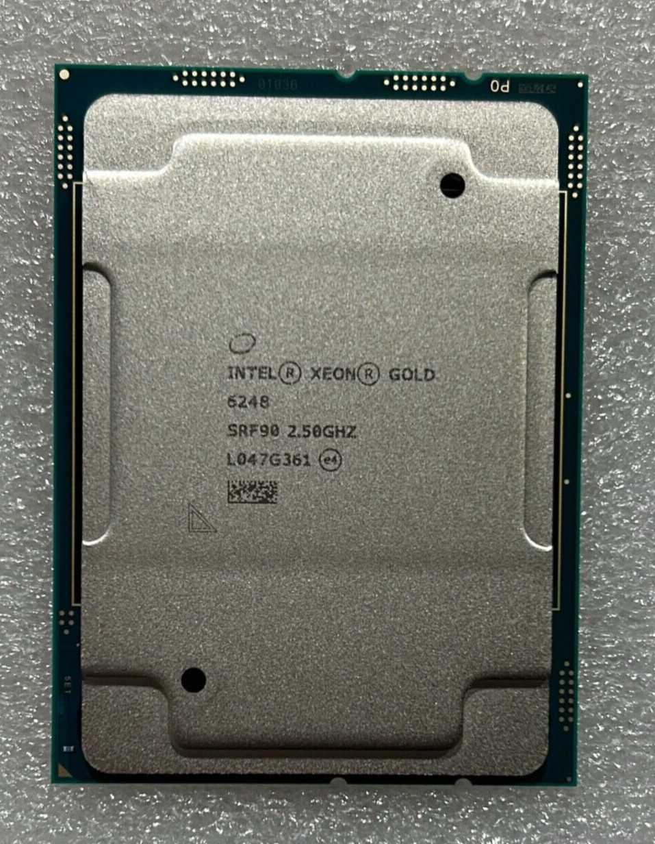 Intel CD8069504194301 SRF90 Xeon Gold 6248 Processor 27.5M Cache NEW TRAY