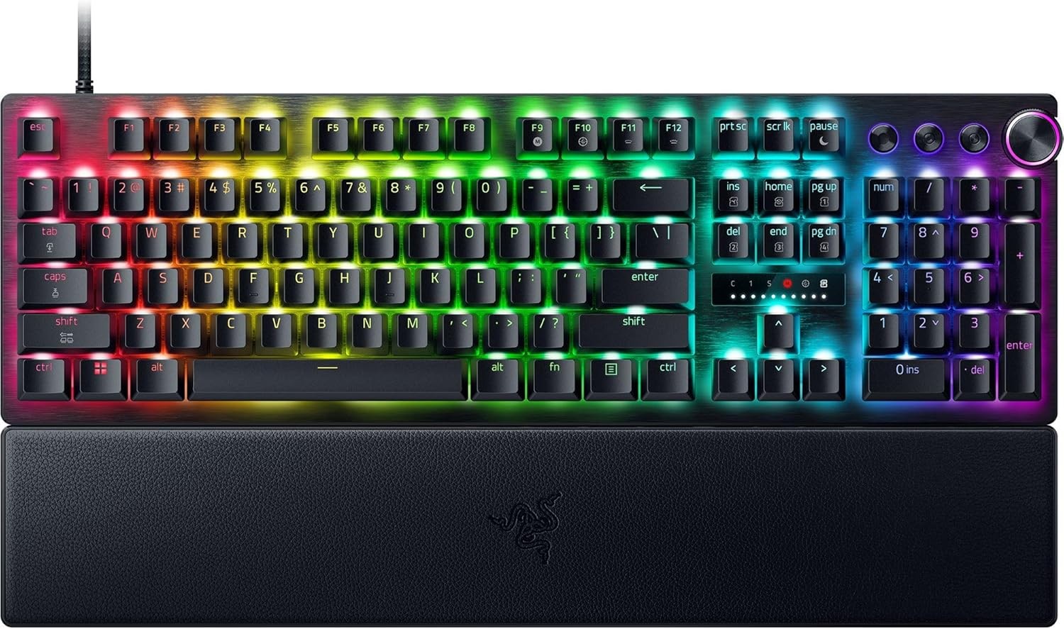 Razer Huntsman V3 Pro 8KHz Wired Keyboard Black Certified Refurbished
