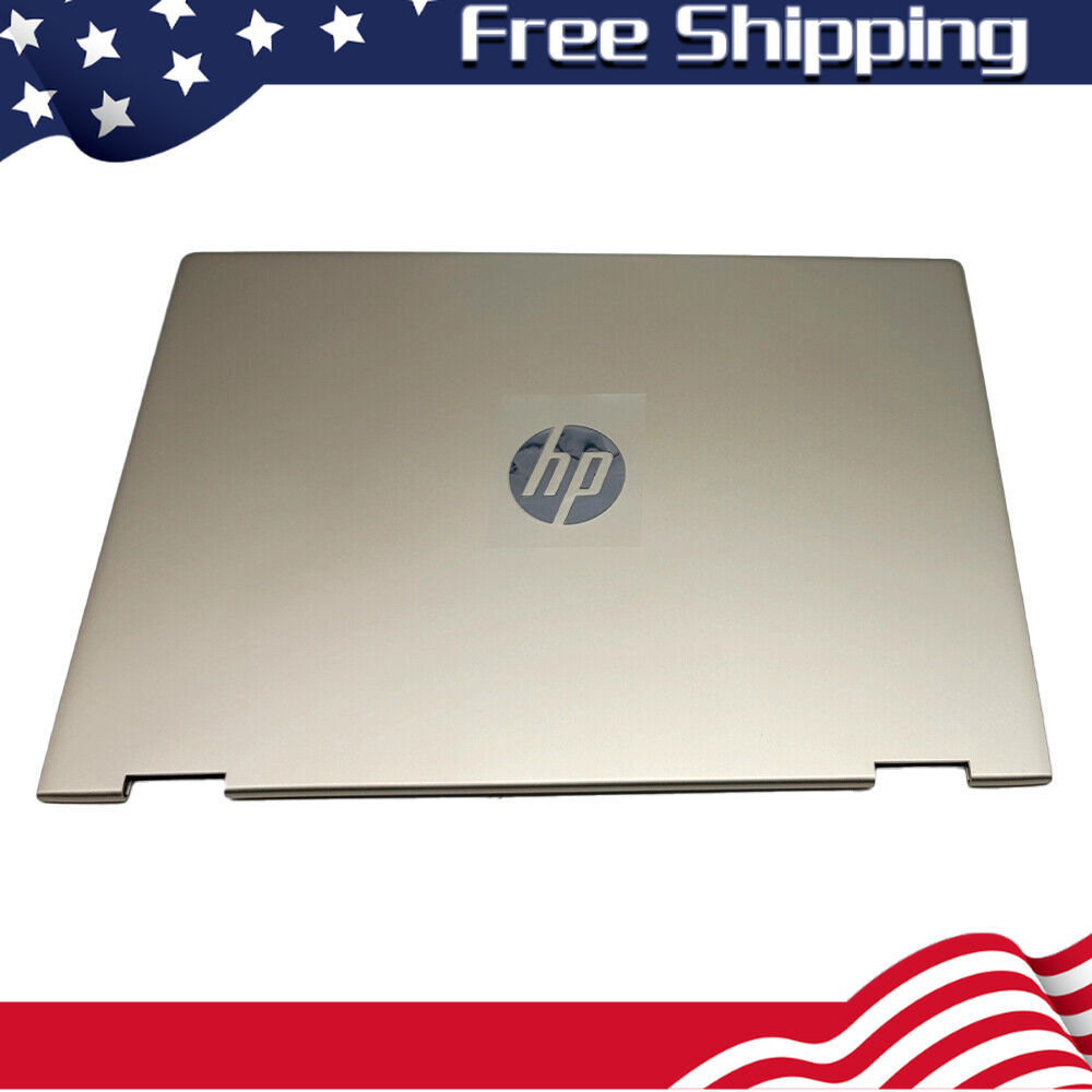 Back Cover L22287-001 For HP Pavilion X360 14-CD 14M-CD Top Lid  Gold Thin Touch