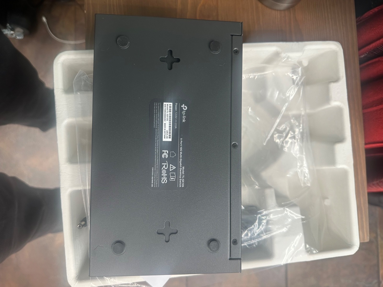 TP-Link 5 Port 10G Multi-gigabit Desktop Switch