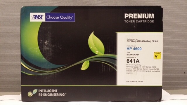 MSE MSE02212214 Toner Cartridge for HP 641A Yellow