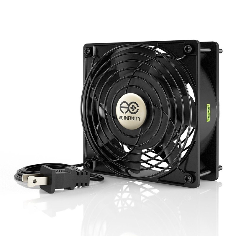 Aluminum Cooling Fan 120mm Dual Ball Bearing 110CFM 47dBA Air Ventilation New