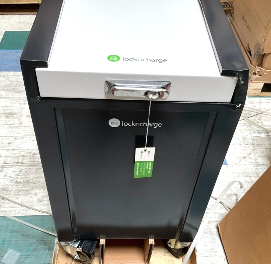 LocknCharge Carrier 20 Charging Cart 10129 ✅❤️️✅❤️️ Open Box READ