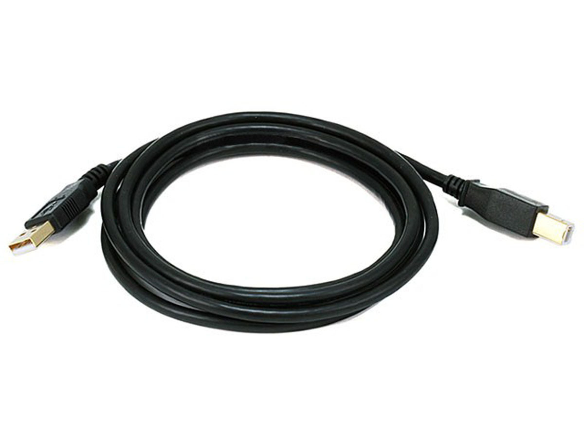 USB Cable For Dymo LabelWriter 400 450 Turbo Printer, Black, 6ft, 