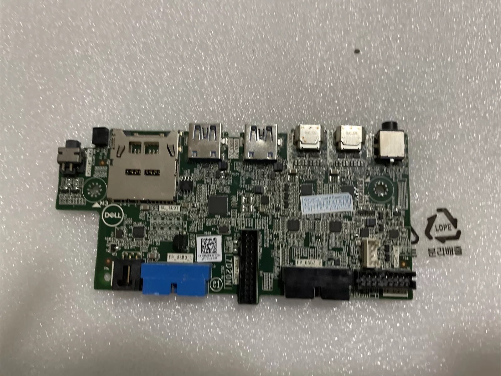 Dell Precision T5820 7820 Tower Workstation Front Control Panel 8NFPN 08NFPN U1