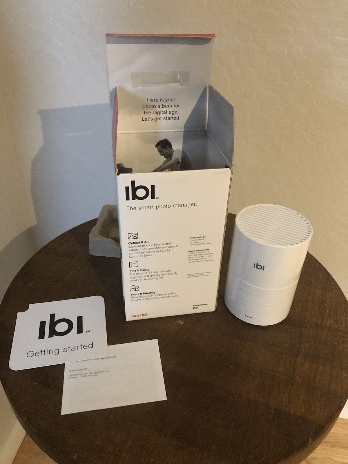 SanDisk iBi Smart Photo Manager 1TB Storage