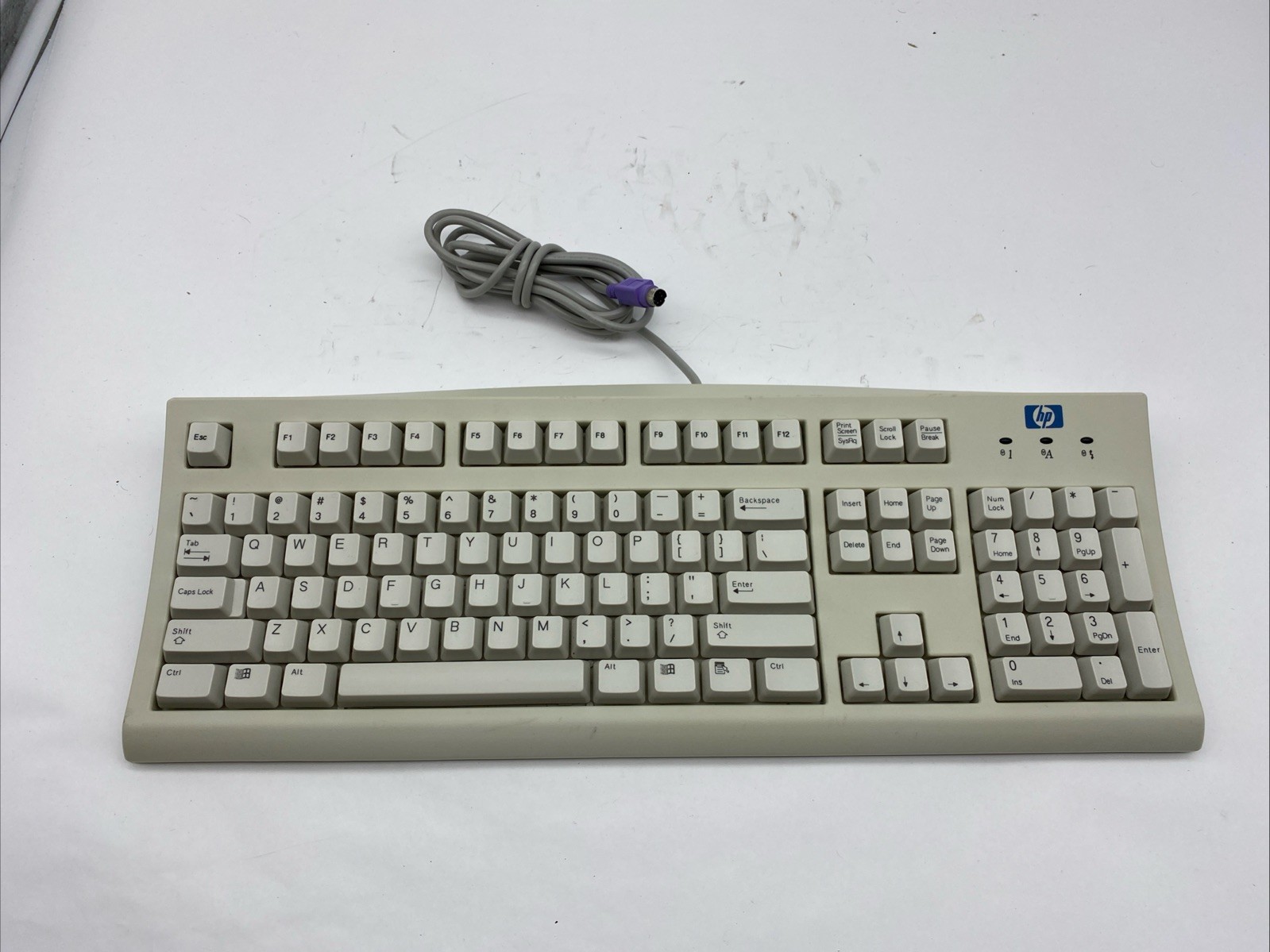 Vintage HP Hewlett Packard SK-2502C Keyboard C4739-60101