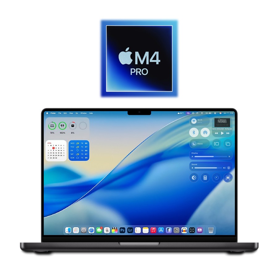2024 Apple M4 Pro MacBook Pro 16.2" 4.50GHz/24GB/512GB SSD (Black) - A3403