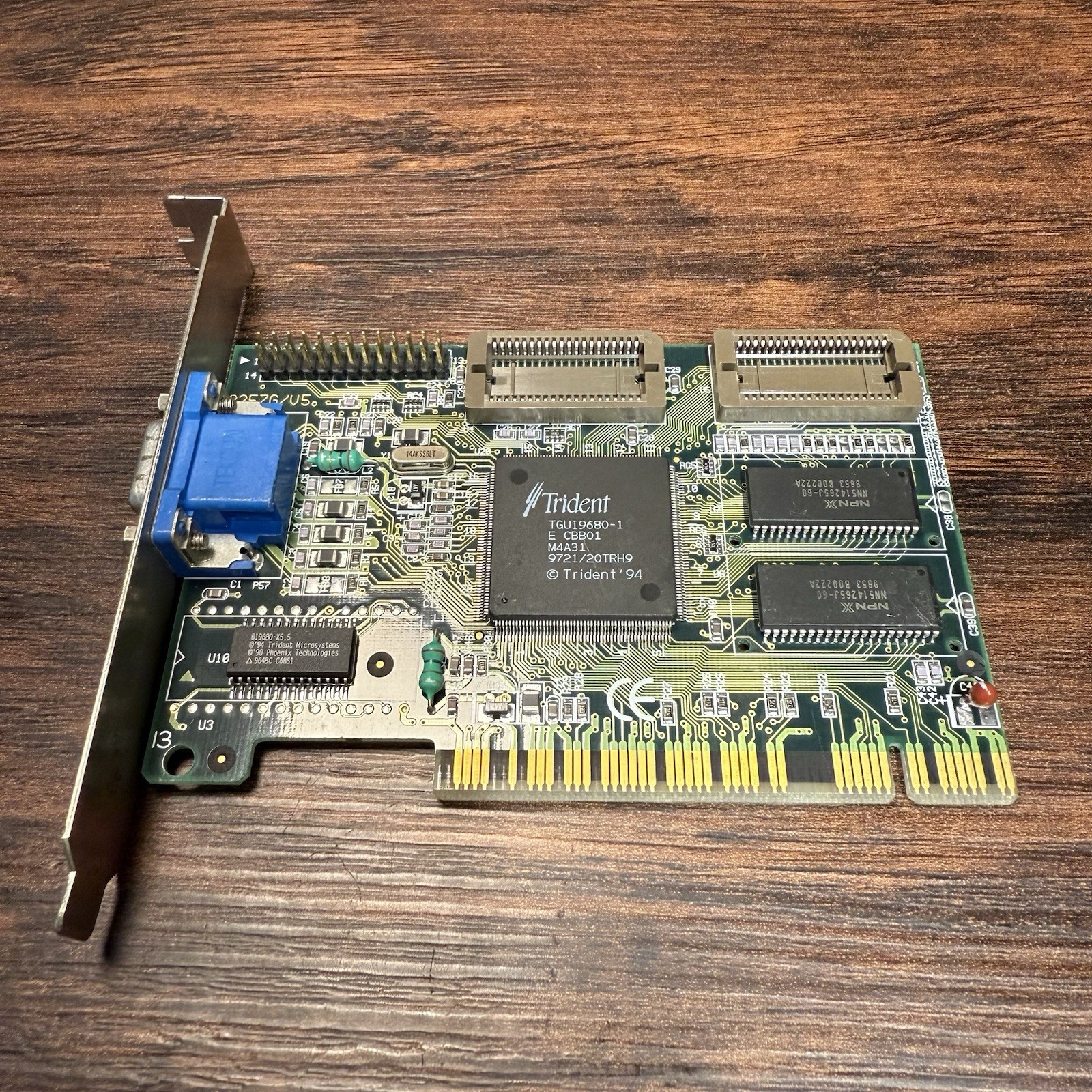 Jaton 8257G/V5 Trident TGUI9680-1 1MB PCI VGA Video Card | DOS/Win9x