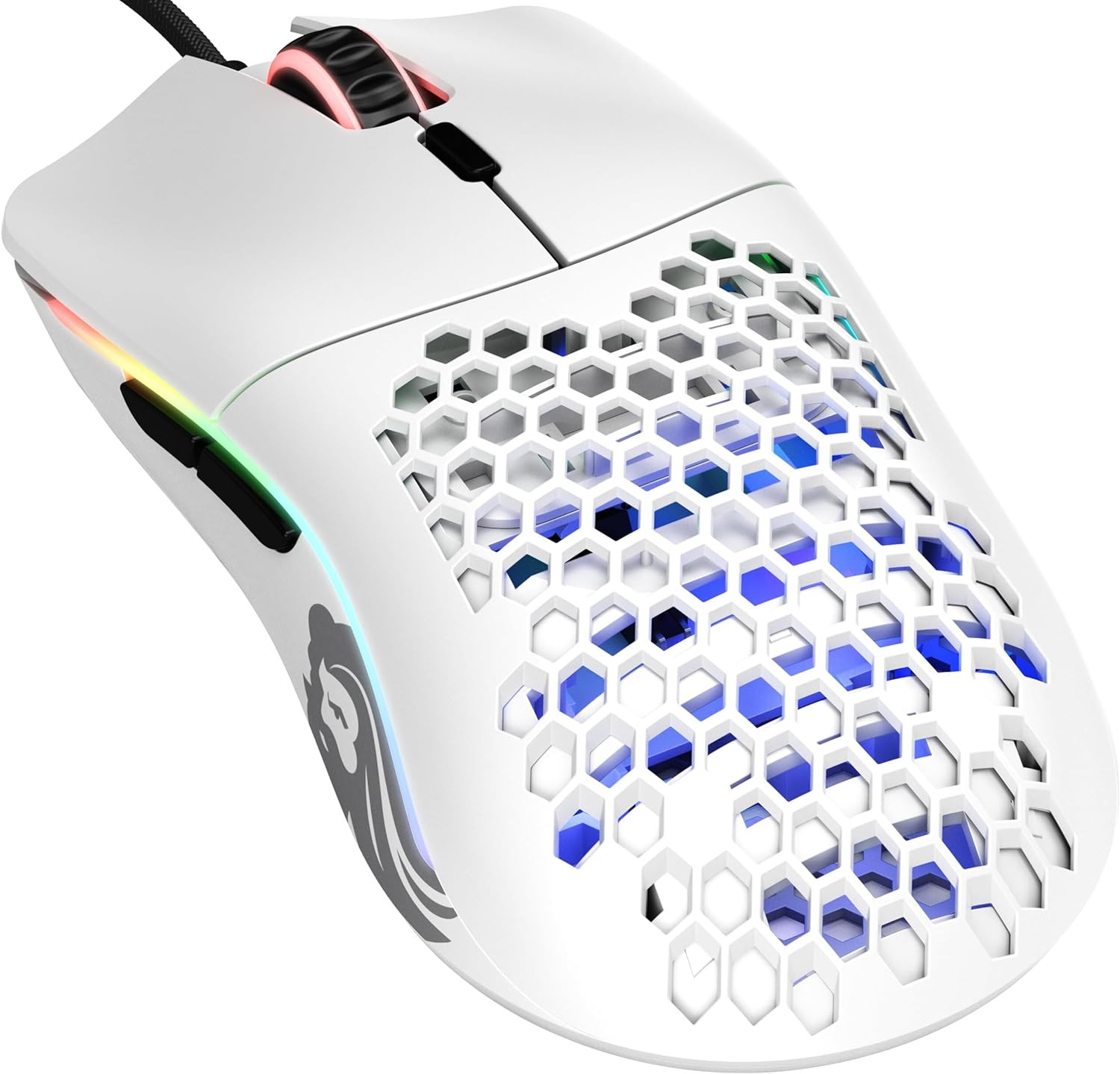Model O Wired Gaming Mouse 67G Superlight Honeycomb Design, RGB, Pixart 3360 Sen