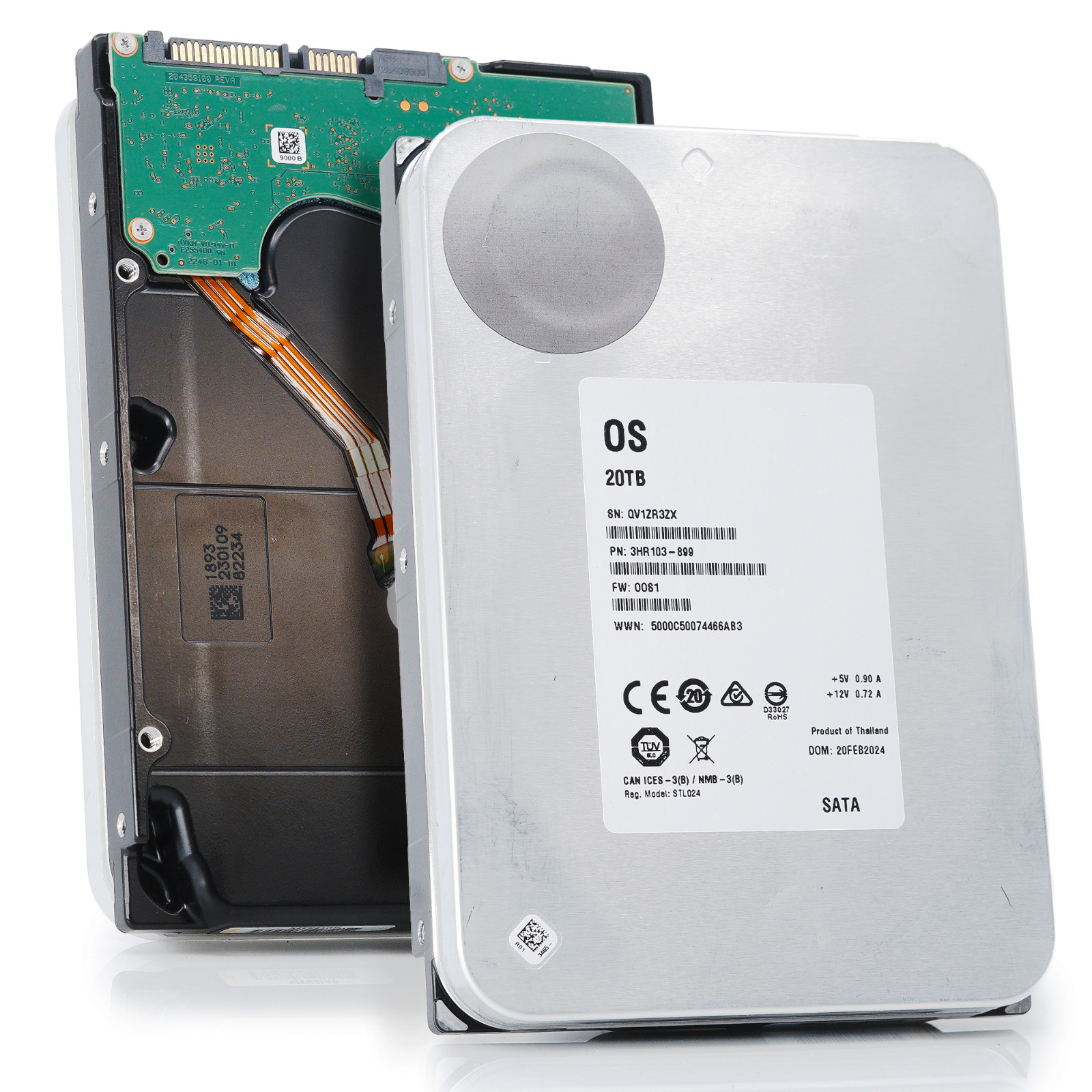 WL OEM 20TB SATA 7200RPM HDD Comparable to ST20000NM004E
