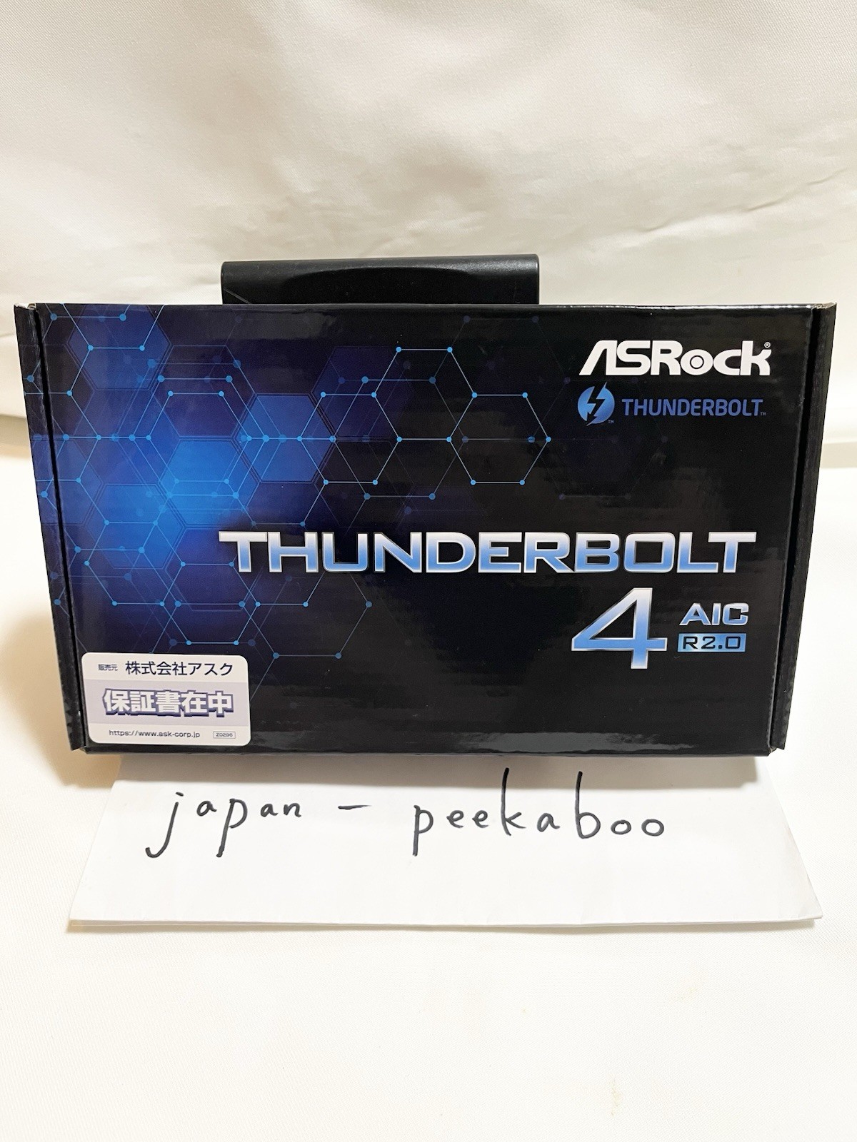 New ASRock Thunderbolt 4 AIC R2.0 Extension Board Intel 500 Series Motherboard