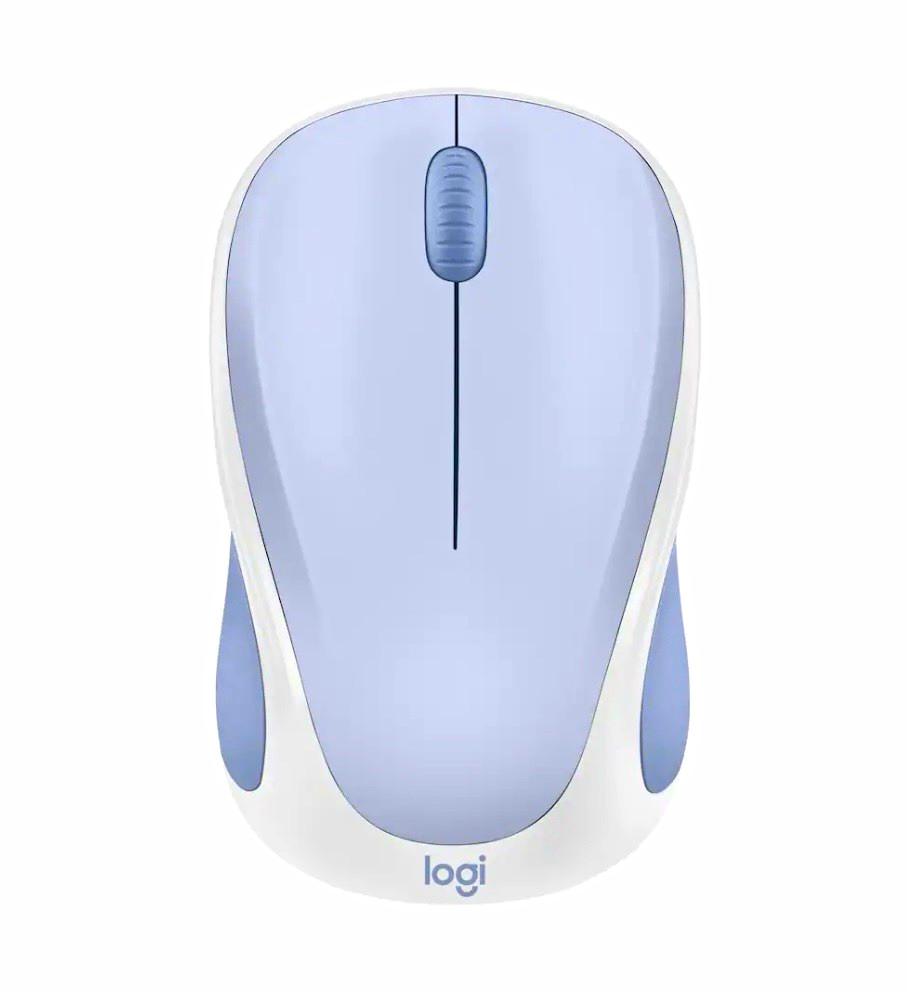 Logitech Compact Wireless Optical Mouse 1000 DPI 3-Button Blue/White 910-007866