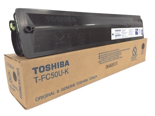 New Genuine Sealed Box Toshiba T-FC50U-K Black Toner Cartridge We Ship Fast