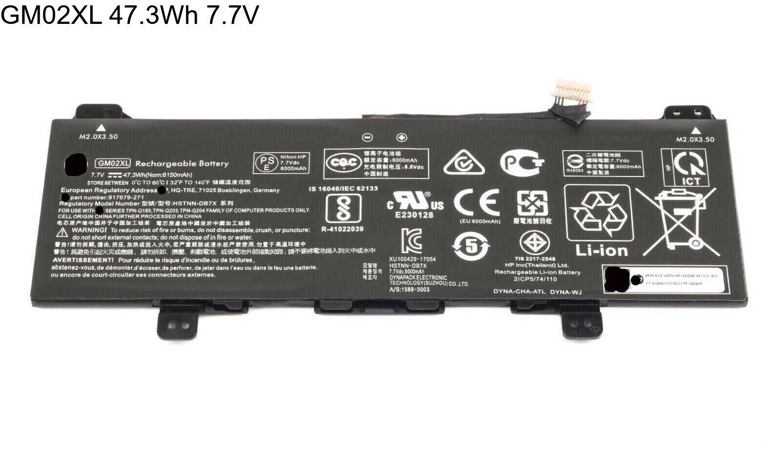 Original Battery For HP Chromebook X360 11 G1 G3 EE L42550-541 L42583-002
