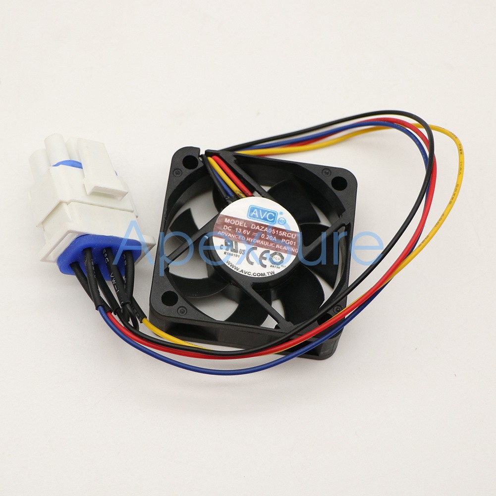 1pcs AVC DAZA0515RCU DC13.6V 0.20A 5cm 50*15mm 5015 waterproof silent fan (male)