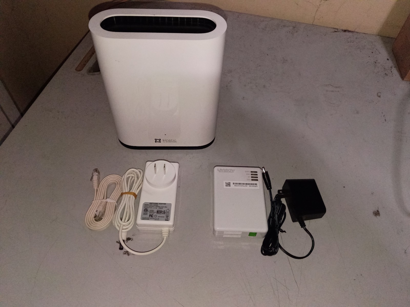 Nokia WIFI Beacon G6 Tri-Band ADTRAN 411 Micro GPON Indoor ONT Router / 1287787F