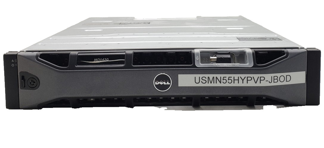 Dell PowerVault MD1420 24-Bay 2U 6Gb/s SAS Storage Array Enclosure No HDD.