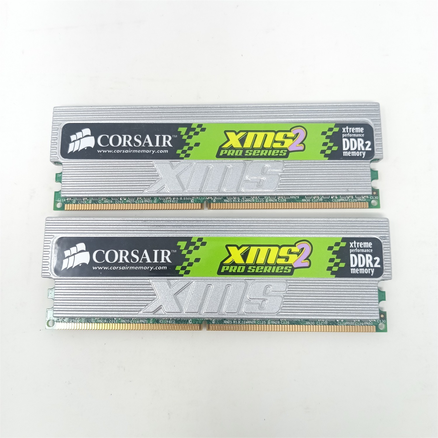 [Lot of 2] 1GB DDR2-800 PC2-6400 Corsair XMS2 Pro CM2X1024-6400PRO XMS6405 v4.1