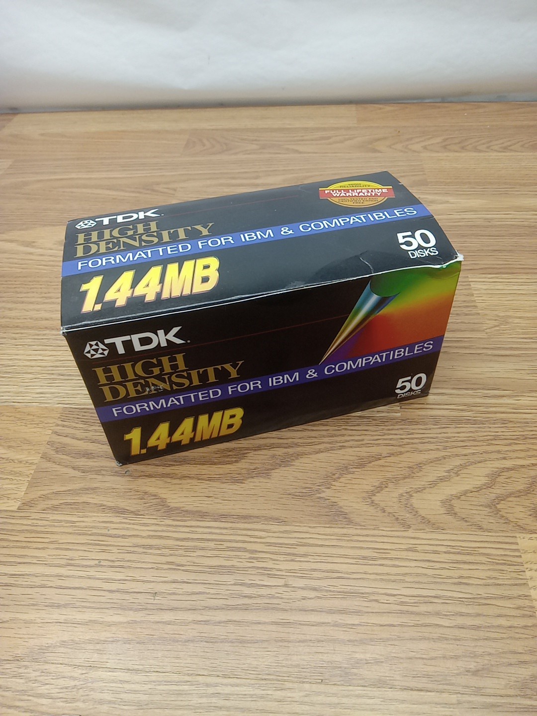 TDK High Density 1.44 MB Formatted for IBM & Compatibles Opened 33 Discs