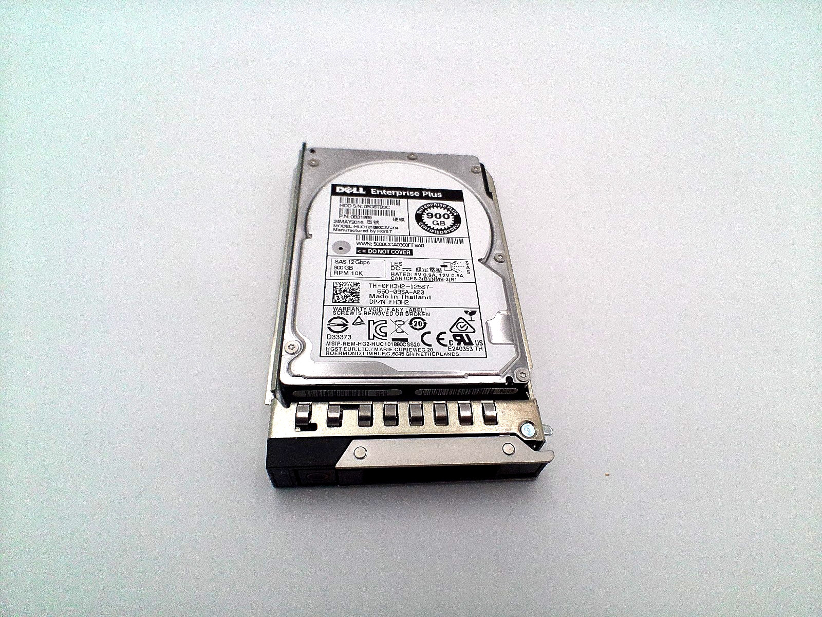DELL HDD 900GB 10K 12GBPS 2.5IN SAS (FH3H2)