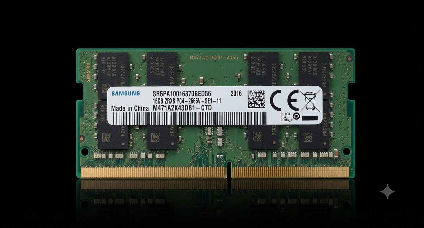 Samsung 16GB PC4-2666V DDR4-2666 Memory M471A2K43DB1-CTD