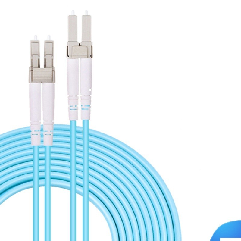 1~30M 10Gb Duplex OM3 Multimode LC/FC/ST/SC UPC PVC Aqua 50/125 Fiber OpticCable