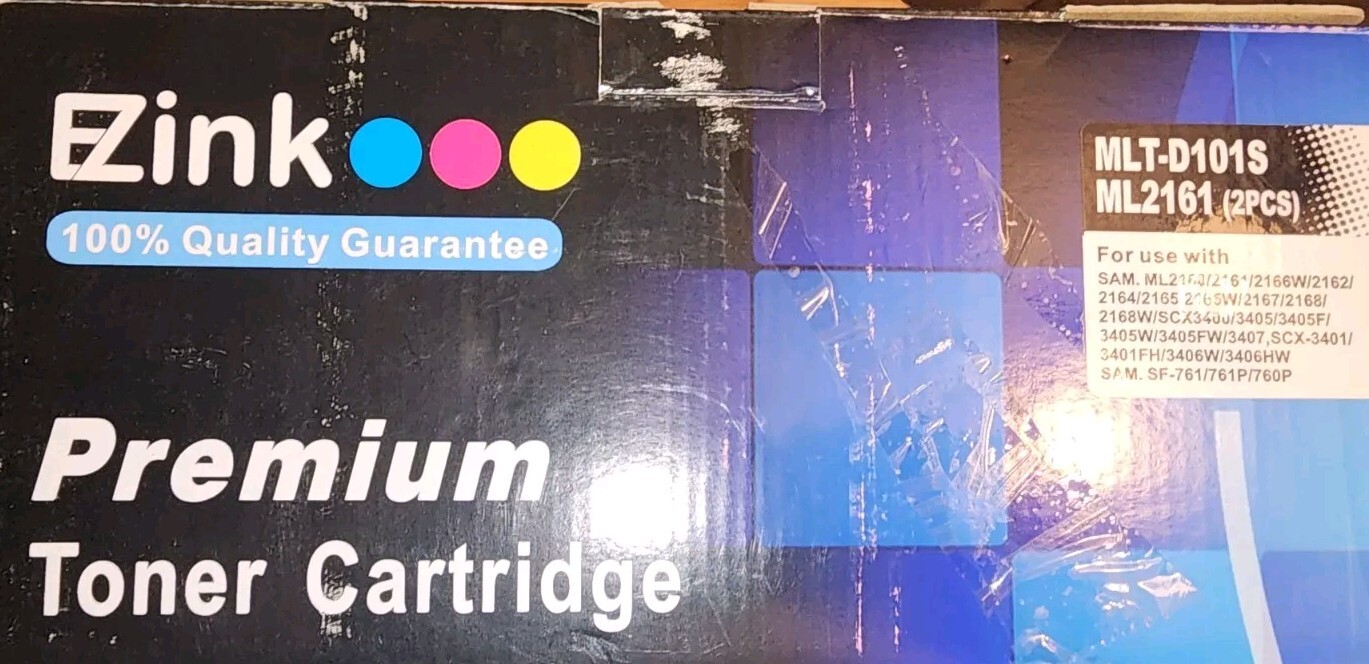 EZink Premium Toner Cartridge Black MLT-D101S; ML2161