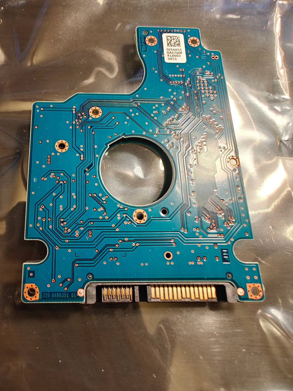 HITACHI 220 0A90351 01 TESTED PCB BOARD ONLY 2200A9035101  0J14451