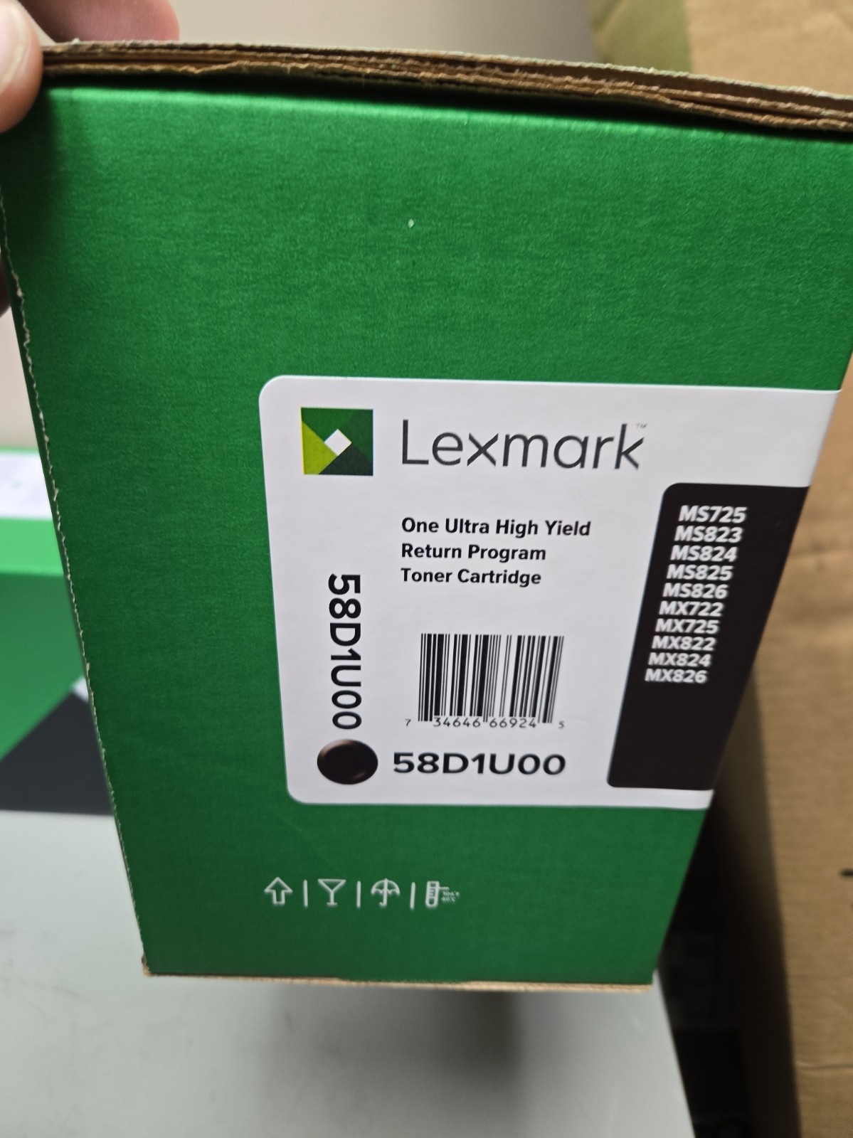 Lexmark (58D1U00) Ultra High Yield Toner - Black....NEW SEALED