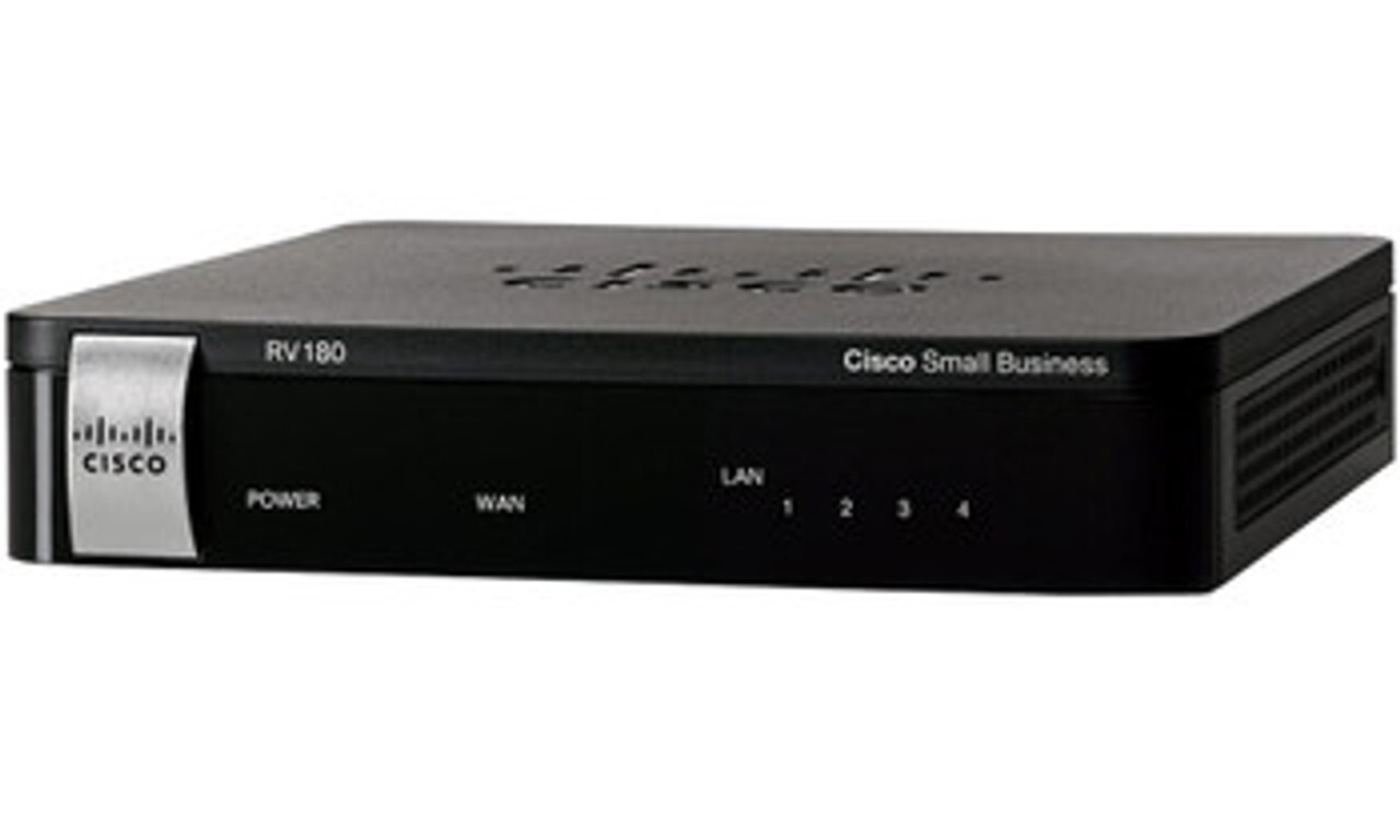 Cisco RV180 800 Mbps 4-Port Gigabit Wired Router (RV180-K9-NA)