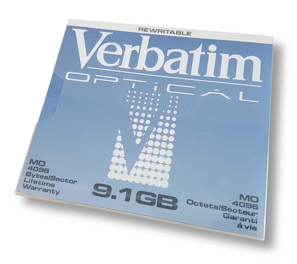 VERBATIM MO Rw-Disk #94123 9.1 GB New