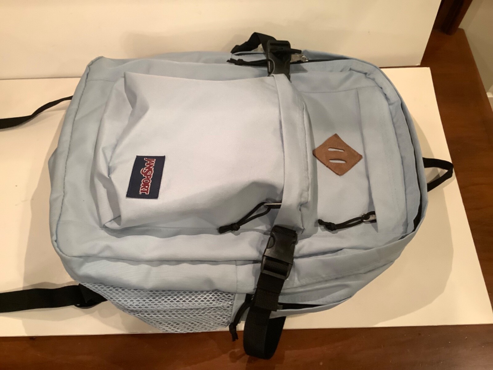JanSport Main Campus FX Backpack - Travel, CORDURA Bookbag w One Size, Baby blue