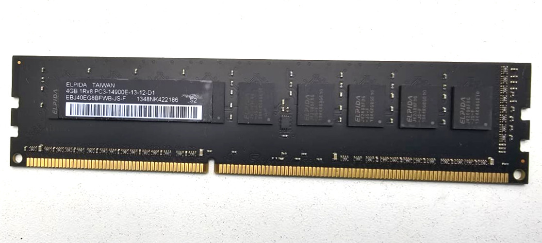 ELPIDA 4GB RAM 1Rx8 PC3-14900E13-12-D1 EBJ40EG8BFWB-JS-F 1348NK422186 S2 Tested.