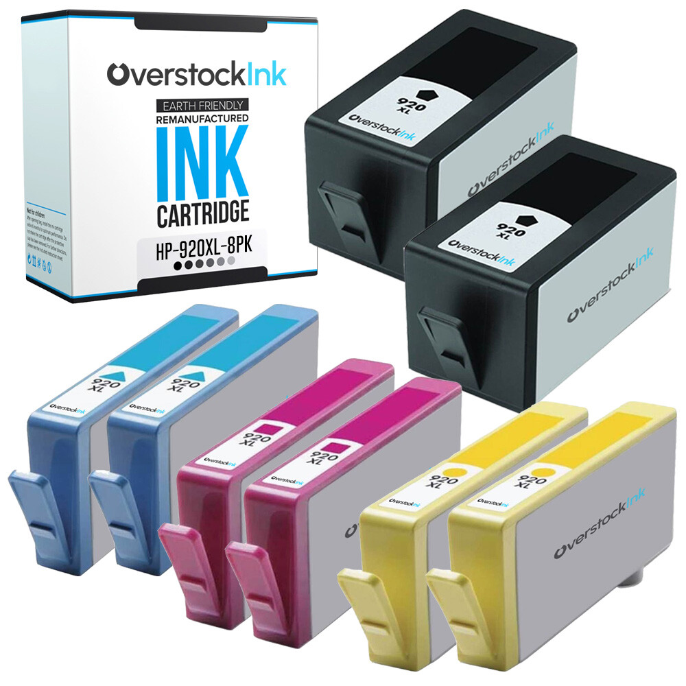8-Pack Compatible OSI 920XL Cartridges for HP OfficeJet 6000 6500 7000 7500A