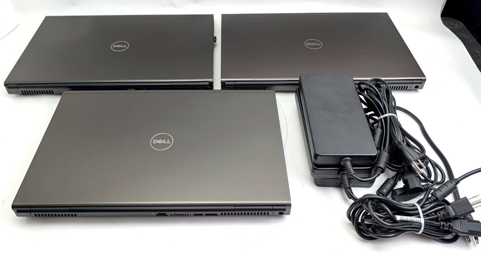 Lot of 3 Dell Precision M6600  i5-2520M 8GB 128GB SSD 640GB HDD AMD FirePro W10P