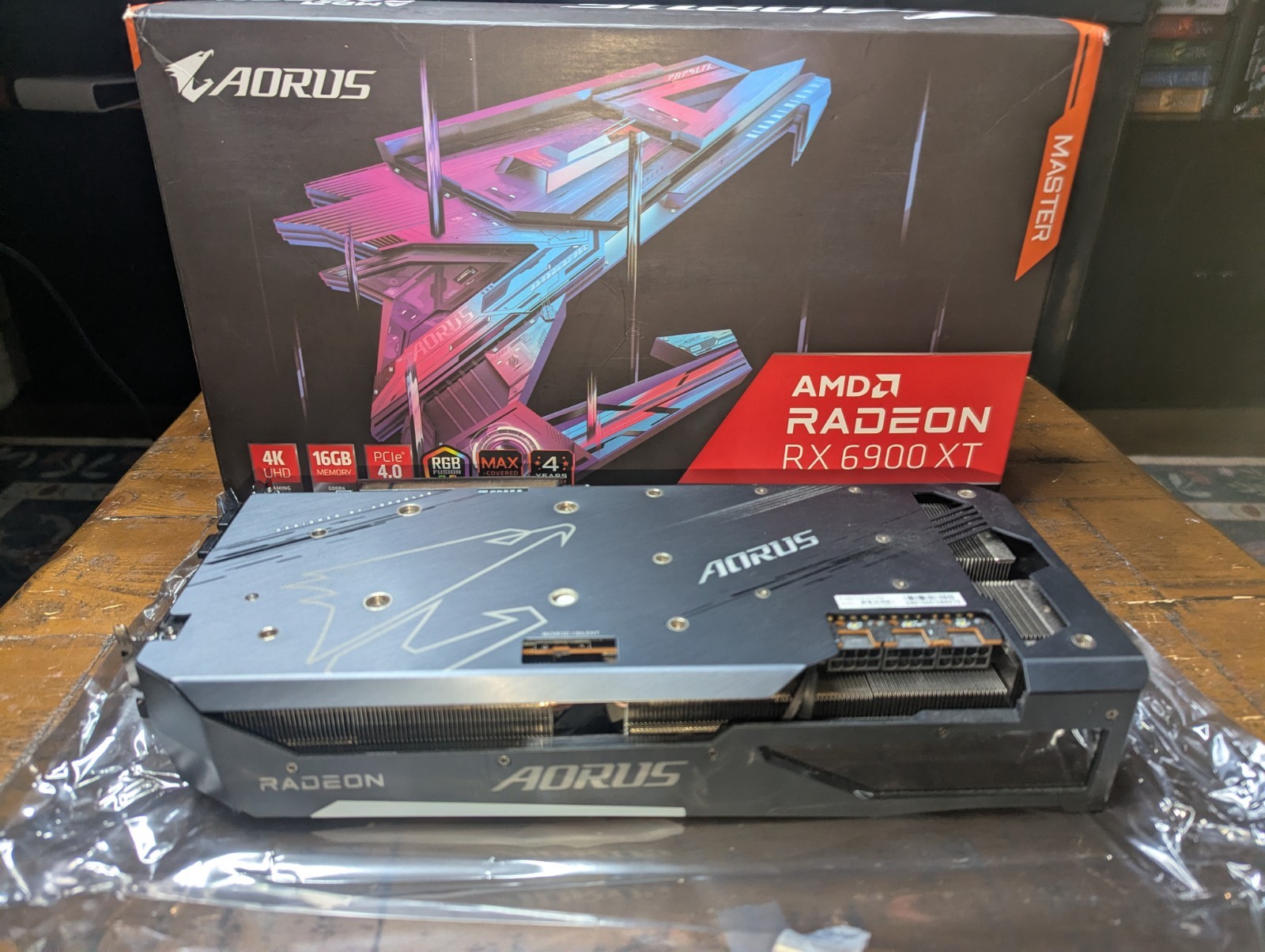 Gigabyte Aorus Master 16GB AMD Radeon 6900 XT Graphics Card w/ Original Box