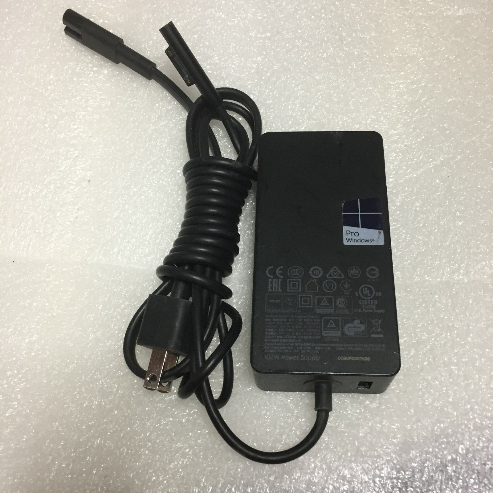 Genuine Microsoft Surface Book 2 1798 AC Adapter Power Charger 102W FREE S/H