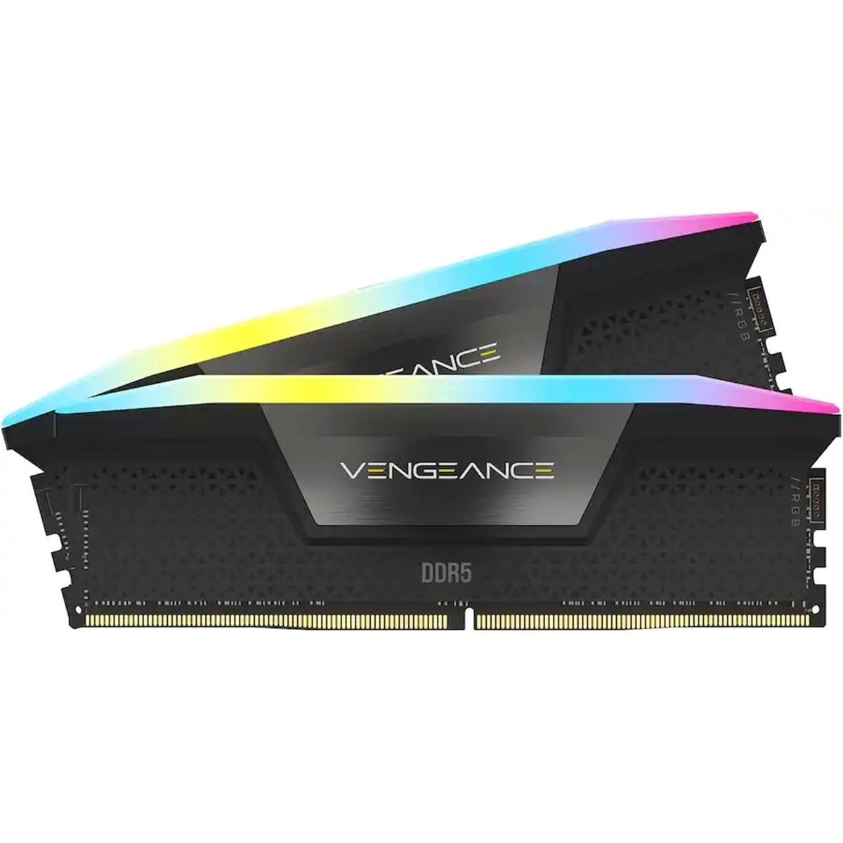 CORSAIR - VENGEANCE RGB 32GB (2x16GB) DDR5 6000MHz C36 UDIMM Desktop Memory