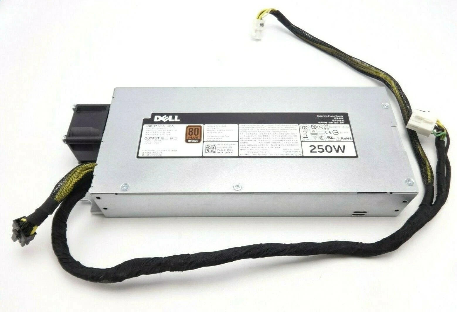 Dell 9J6JG 250Watt Poweredge R230 80 Plus Power Supply