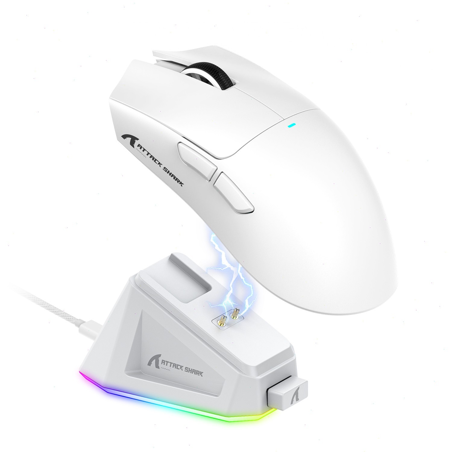 ATTACK SHARK  X11 Tri‑Mode 63g Lightweight Gaming Mouse PAW3311 Bluetooth 5.2