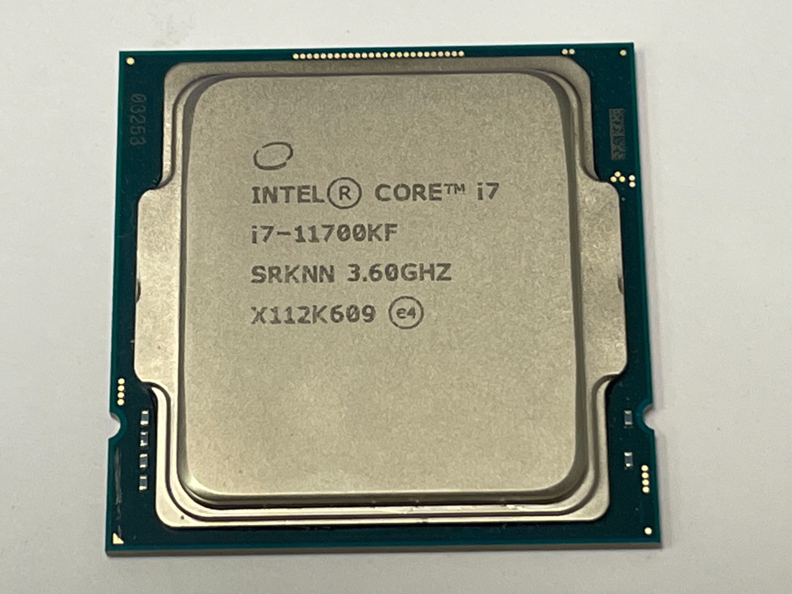 Intel SRKNN Core i7-11700KF 3.6GHz 16M Socket 1200 8-Core CPU Processor *Tested*