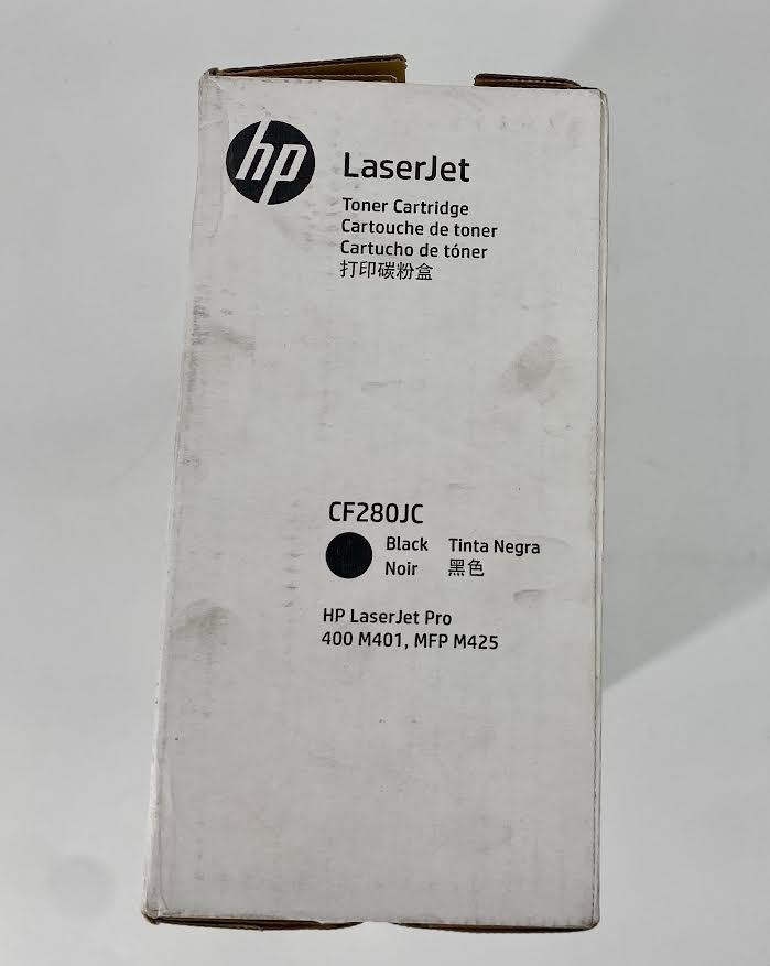 Genuine HP 80J (CF280JC) Black High Yield Toner Cartridge - Open Box