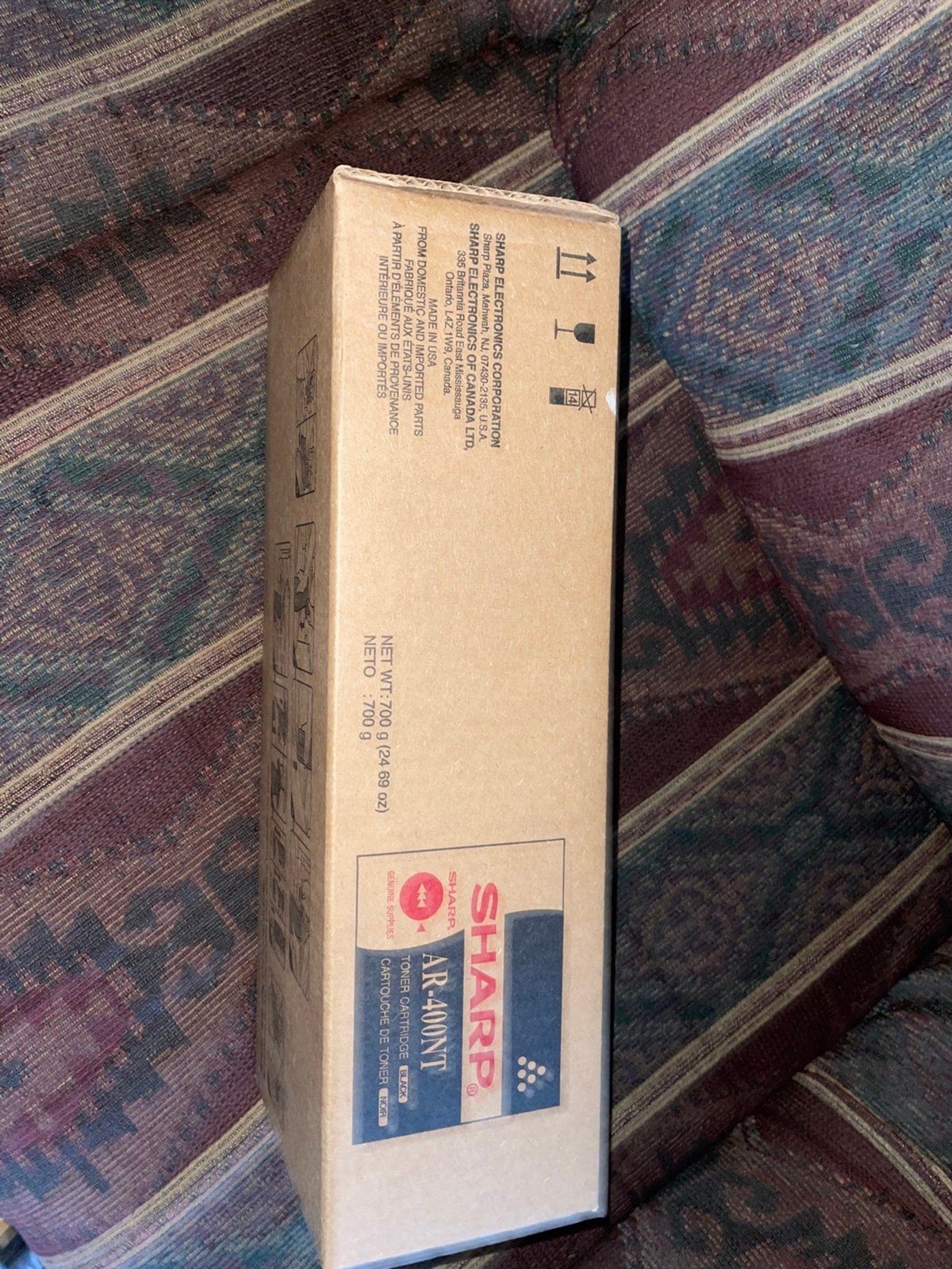 Sharp AR-400NT Black Toner Cartridge - Genuine Sharp Replacement INK SEALED NOS