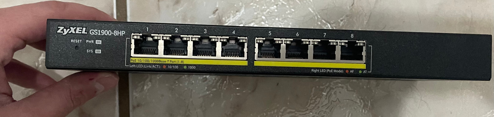 Zyxel GS1900-8HP - 8 Port Switch (Used)