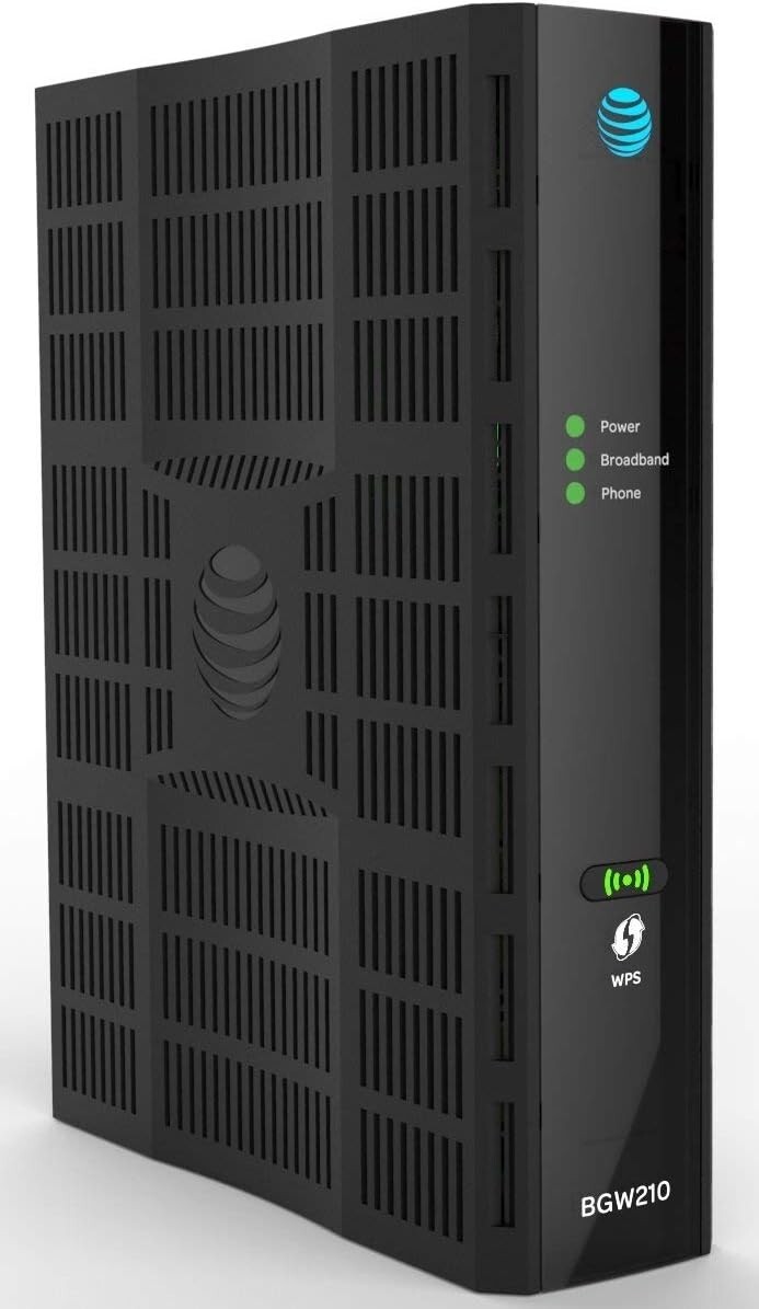 ARRIS AT&T BGW 210-700 WIRELESS VOICE GATEWAY 4X GIGABIT PORTS BLACK REFURBISHED