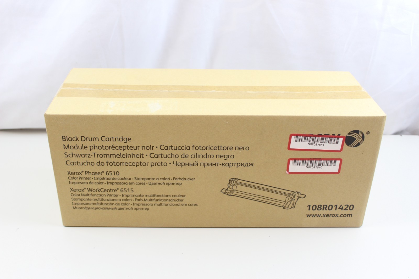 Genuine Xerox 108R01420 Black Drum Cartridge Phaser 6510 WorkCentre 6515 Color