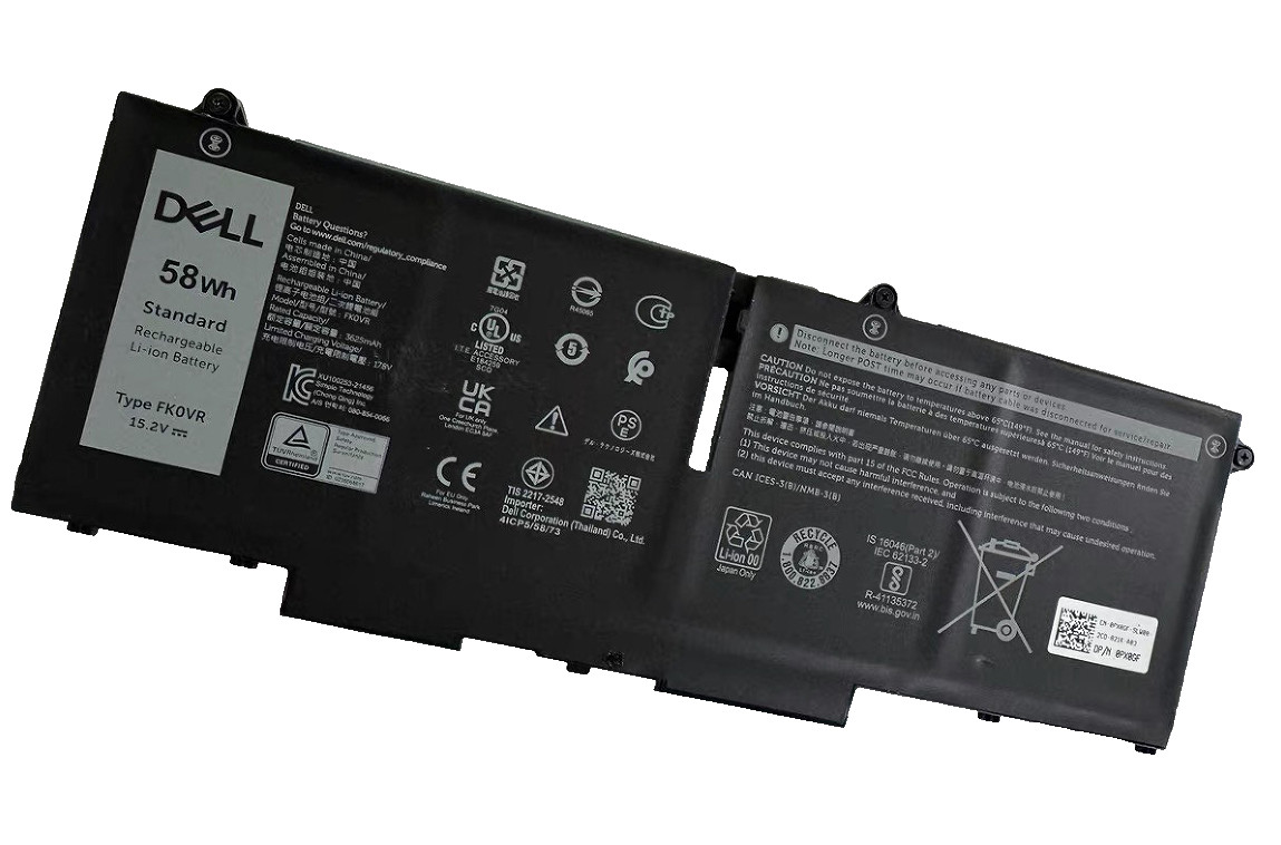 OEM 58Wh FK0VR Battery for Dell Latitude 5330 5430 5530 7330 7430 7530 2-in-1