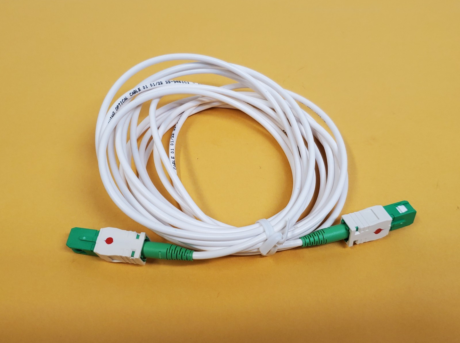 Corning 1031210 1F 5.0CC 2.9mm SHSCA/SHSCA Fiber Optic Patch Cables 4M 10ft