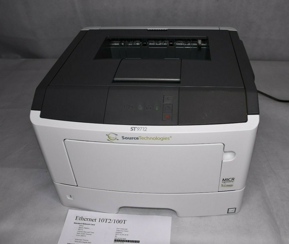 Source Technologies ST9712 Workgroup Laser Printer